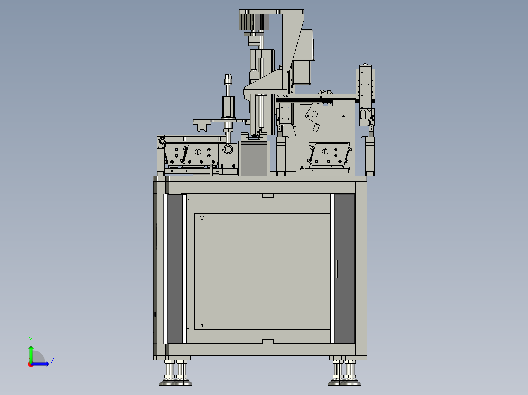 机芯组装设备左视图