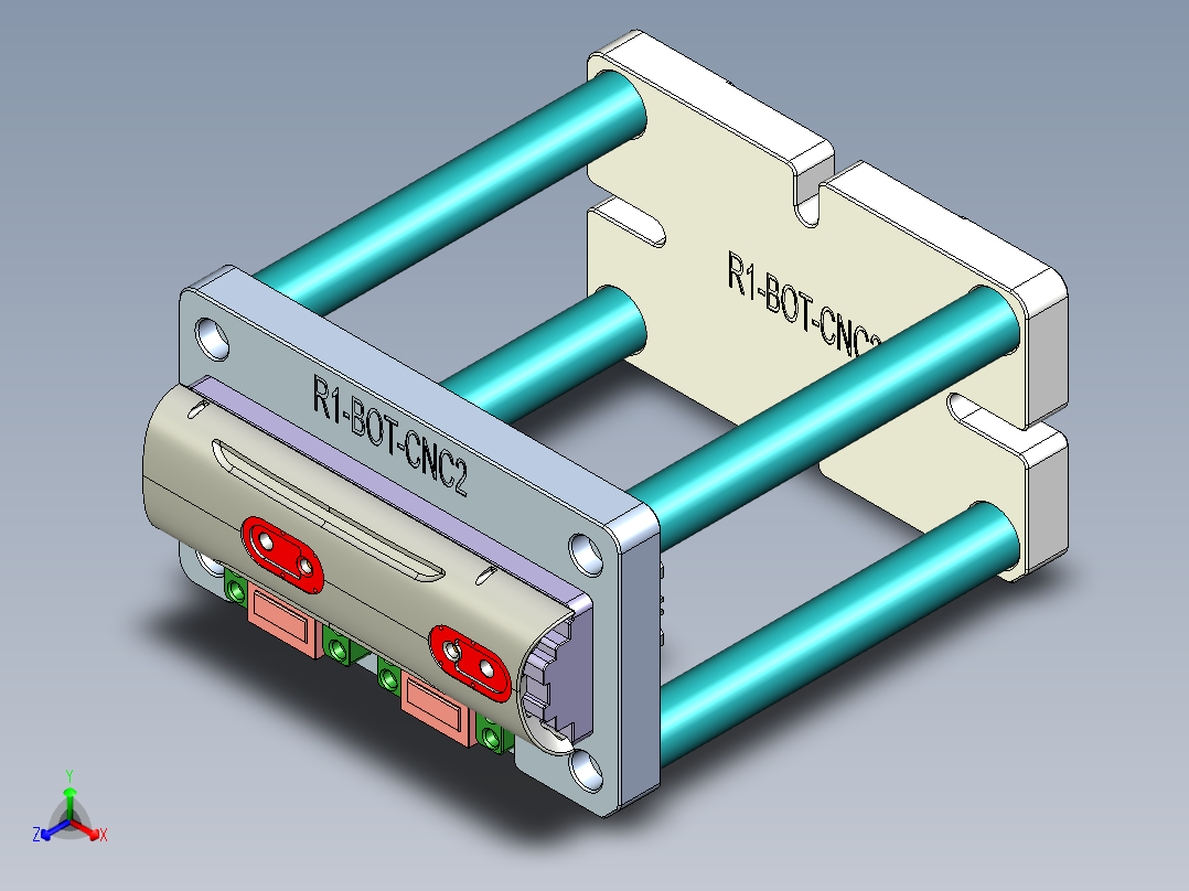 R1-BOT-CNC2-1201正等轴测图