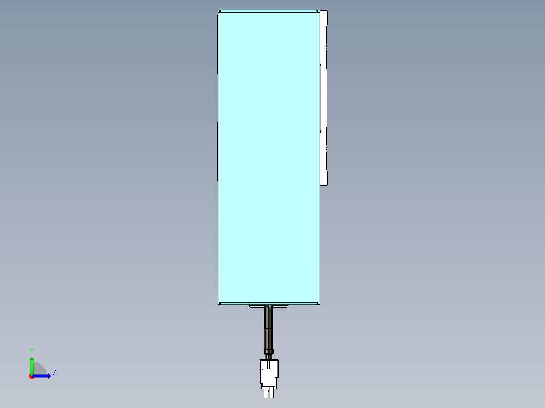 VF丝杆传动-一般环境VF14-Lxx-C-S1300-BL-ZP40-C3左视图