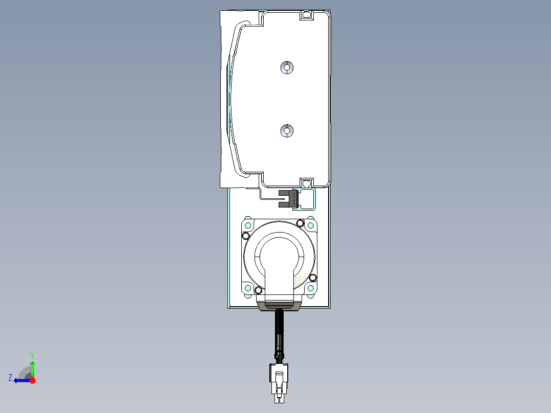 VF丝杆传动-一般环境VF14-Lxx-C-S1300-BL-ZP40-C3右视图
