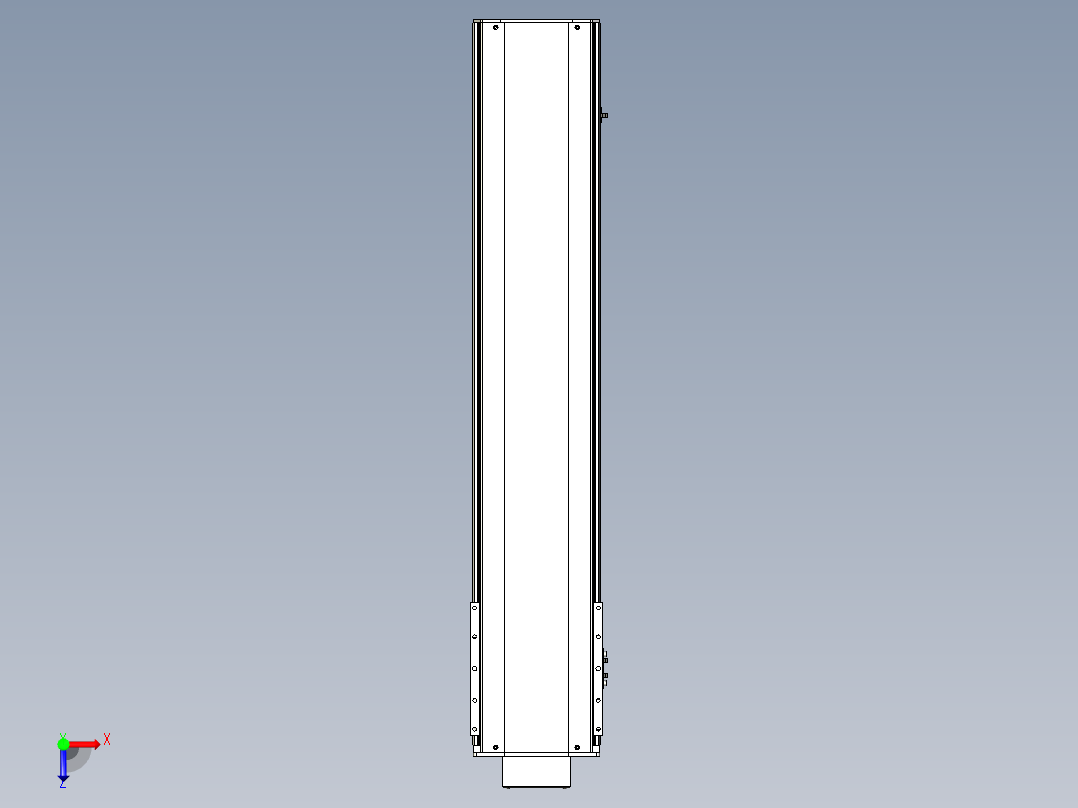 Toyo东佑达直线模组-ETH22-950-BM-400W俯视图