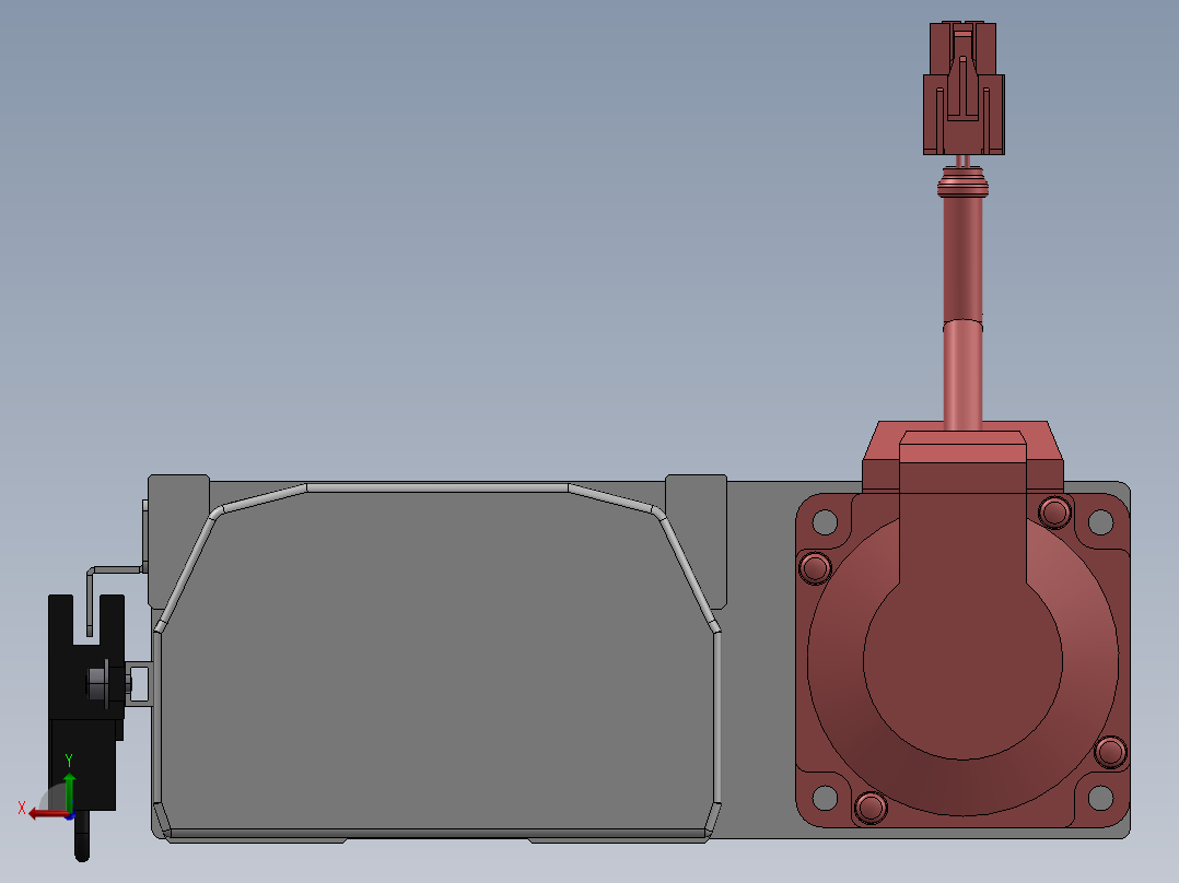 精密模组MY100-T10-200L-BR-P20B-C4-C后视图