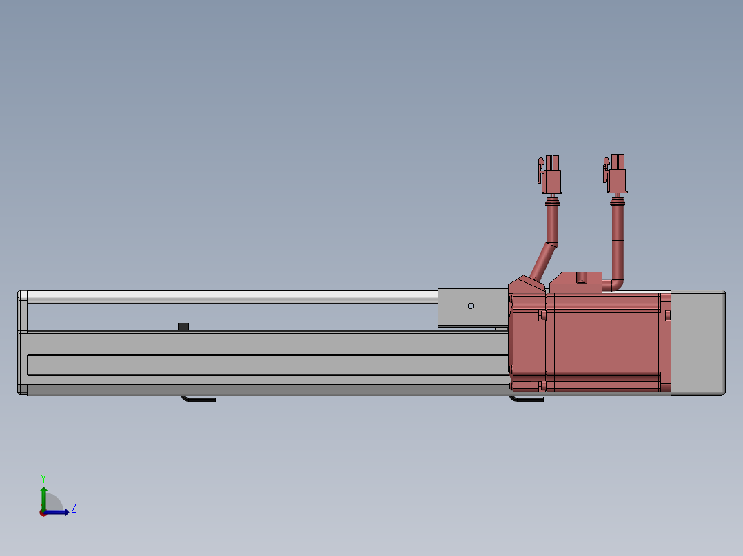 精密模组MY100-T10-200L-BR-P20B-C4-C左视图