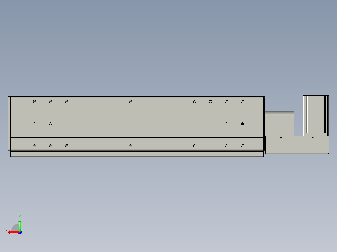 威洛博VBF17-S500-BL后视图