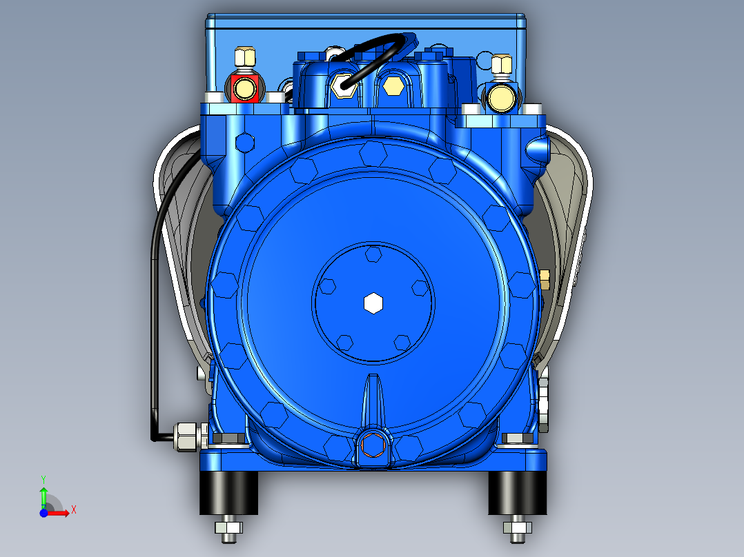 通用压缩机 --stp前视图