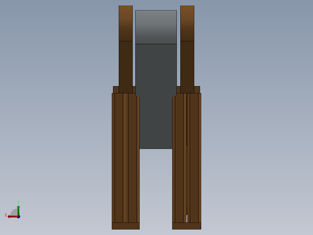 皮带输送机 (68)后视图