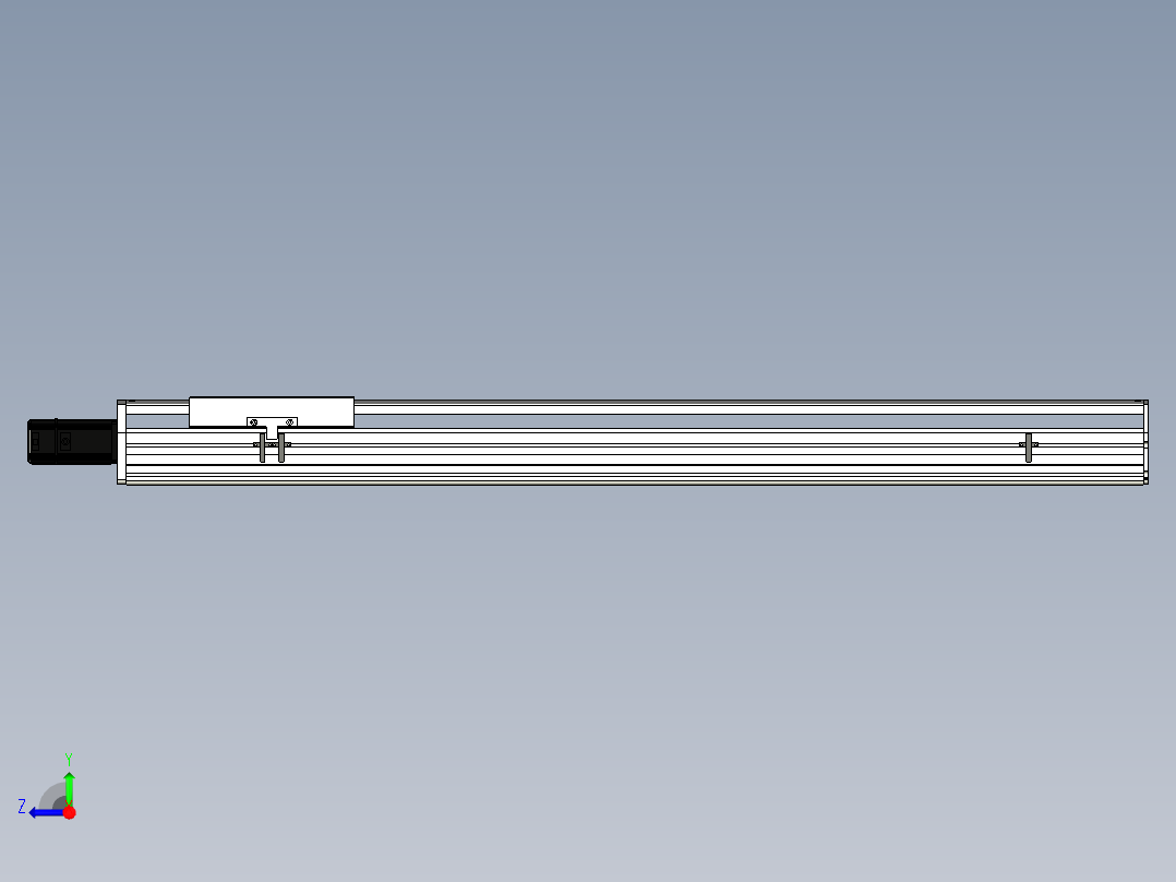Toyo东佑达直线模组-ETH22-1050-BC-400W右视图