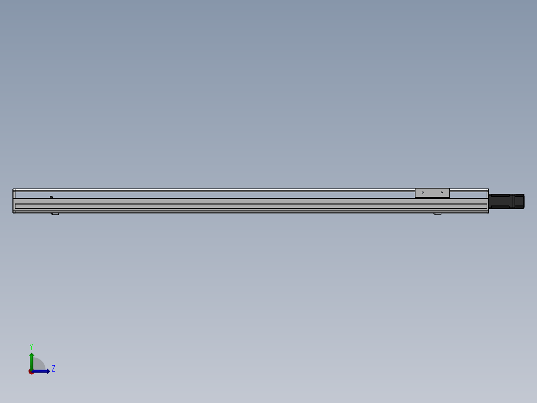 精密模组MY100-T10-1000L-BC-P10B-C4-C左视图