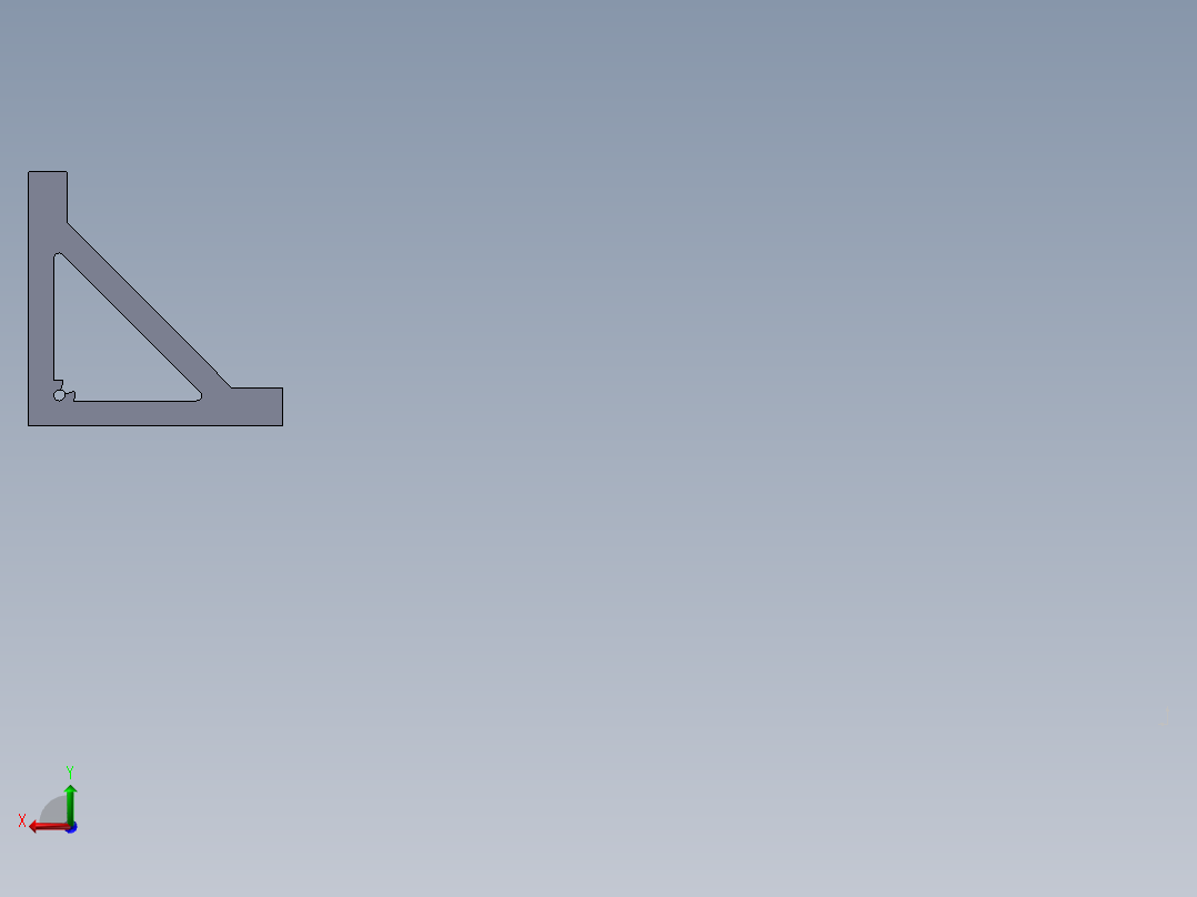 铝型材及其附件3.31.100.50.50.M5.SLDPRT左视图